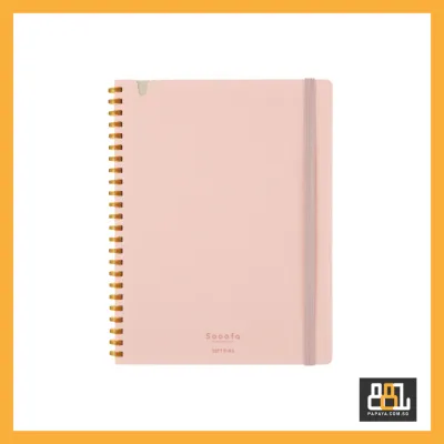 KOKUYO Sooofa Softring Notebook - 4mm Grid - 80 Pages
