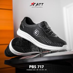 Sepatu Slip On Karet Sporty ATT PSB 717 Size 39-43 Model Sneakers