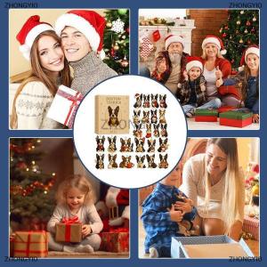 [COD] ZHONGYI0 Boston Terrier Advent Calendar 2025 24 Days Of Festive Boston Terrier Ornaments 2d Acrylic Christmas Countdown Calendar