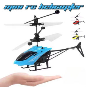 Rechargeable RC Helicopter for Kids Safe Fall Proof Mini Flying Toy Auto Hover LED Light Birthday Gift Indoor Outdoor Flight