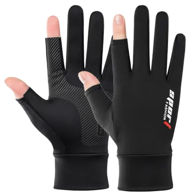 Sarung Tangan Motor Sepeda Pria Sepeda Pria Ice Silk Cycling Gloves Sarung Tangan Layar Sentuh Bersirkulasi