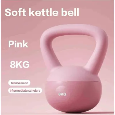 【SG Ready Stock】Kettlebell 4KG6KG8KG Weight Lifting Gym Training Workout Squat WomenSoft Kettlebell Set PVC Coated Kettlebell Gym Equipment for Home