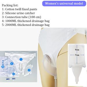 Food Silicone Urine Hopper for Men and Women Incontinence Panty Urine Bag Urine Collection Bag Drainage Bag  High Heat Resists Deformation