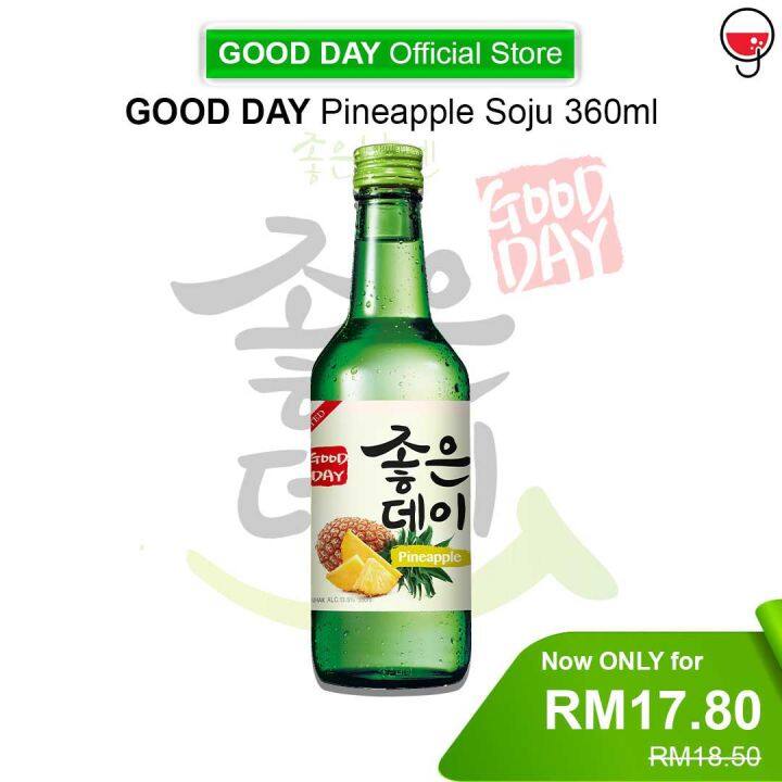 Good Day Pineapple Soju 360ml Lazada