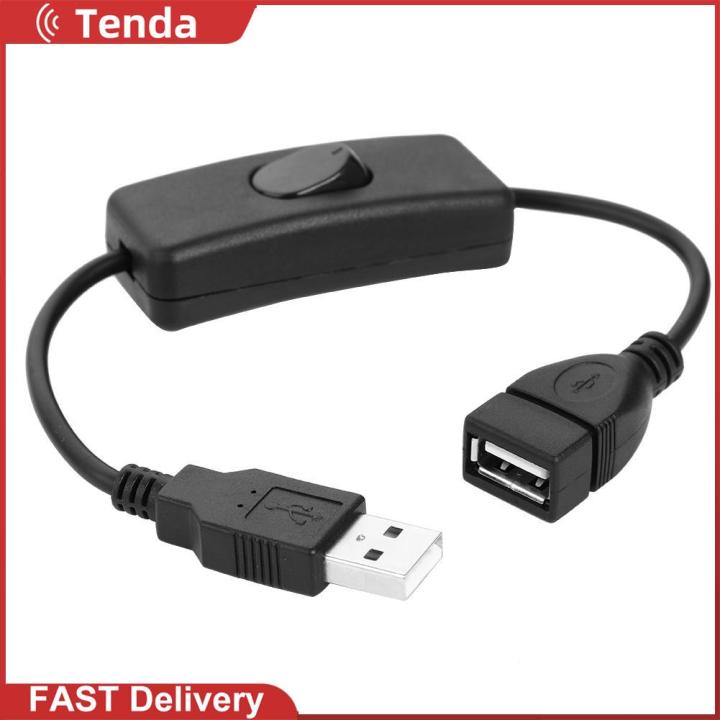 USB ON OFF Switch Cable USB 2.0 Male to Female Extension Extender Cable ...