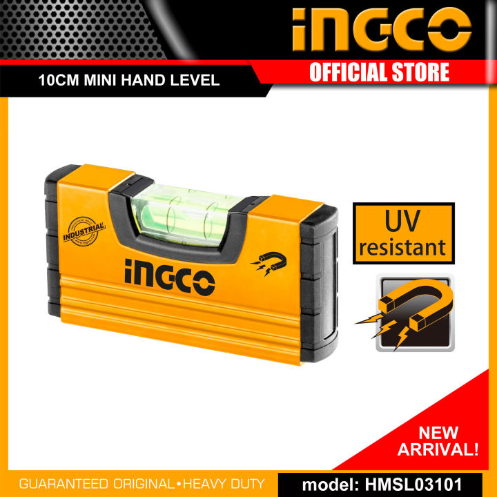 INGCO Hand Level Leveling Tool 10CM HMSL03101 IHT | Lazada PH
