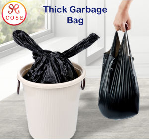 [COSE] [40PCS] Thick Garbage Bag Trash Dustbin Rubbish Bag Plastic Bag 32cm x 62cm | Plastik Sampah Tebal