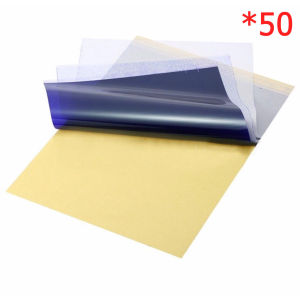 【เซท 100 แผ่น】กระดาษลอกลาย ลอกลายติดดี คาร์บอนคุณภาพสูง กระดาษลอกลายสัก กระดาษคาร์บอนสําหรับลอกลายสัก 4 ชั้น สำหรับช่างสัก คุณภาพสูง ลอกลายติดดีมาก ใช้ได้นาน อุปกรณ์สัก ครีมลอกลาย ลอกลายติดดี สำหรับช่างสัก คุณภาพสูง ลอกลายติดดีมาก ใช้งานง่าย