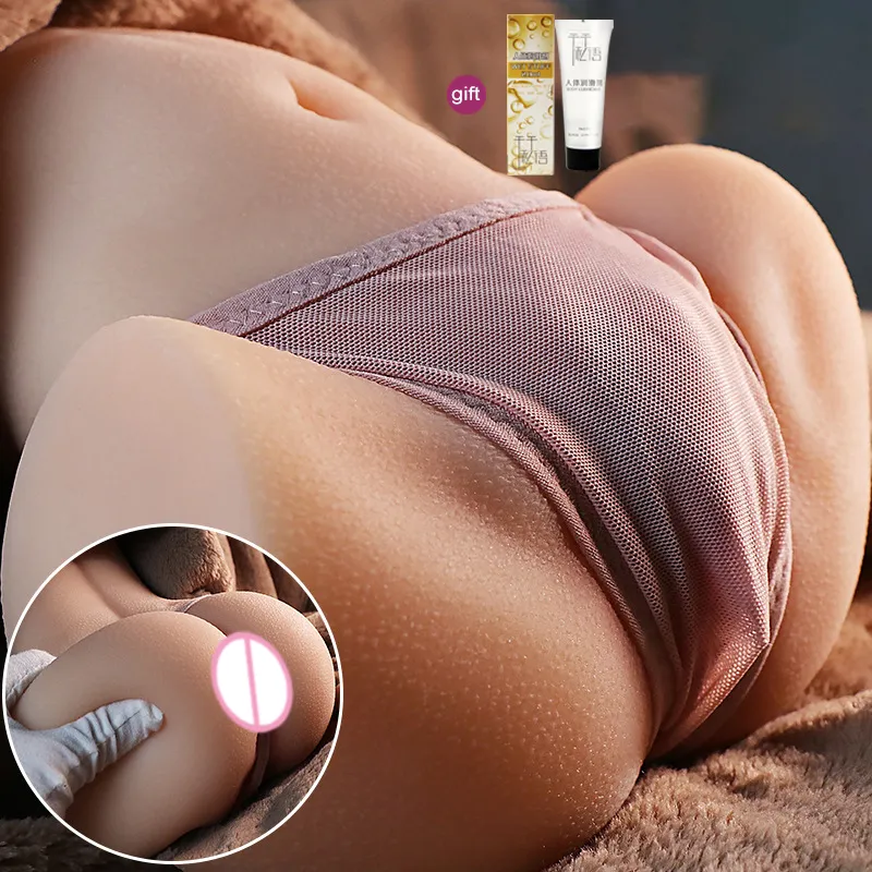 COD NEW Big Ass 3D artificial Vagina Anus Sex Toys for Men Male Masturbator  Dual Holes Sensual Toy Sexy Hips Adult Sex Toys Yin Hip Entity Silicone Doll  FAKE PUSSY