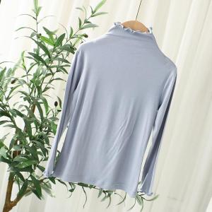 【Malaysia Ready STOCK】2021 new design kids  long-sleeved bottoming shirt solid color