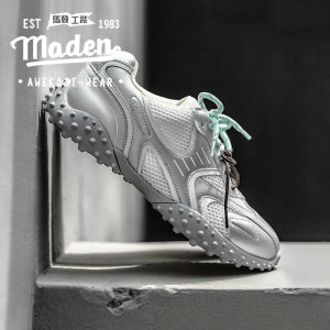MADEN brand 2025 summer new pearl nail training shoes mens shoes breathable German training shoes sports and casual thin soled shoes retro trendy shoes