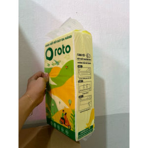 Combo 5 bịch Khăn giấy rút treo tuờng Roto 4 lớp 1280 tờ