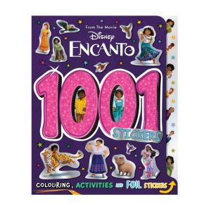 Disney Encanto 1001 Stickers & Colouring Book for Kids