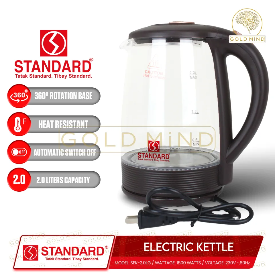 Standard electric hot sale kettle