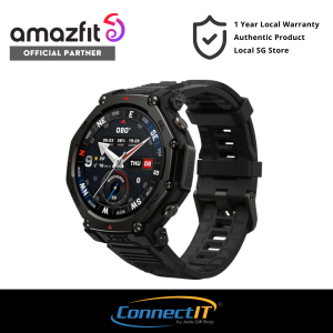 Amazfit T-Rex 3 Pro SmartWatch AMOLED display With 180+ sport modes and Up to 25 days battery life (1 Year Warranty)