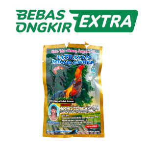 Mbah Gober jamu ayam petarung