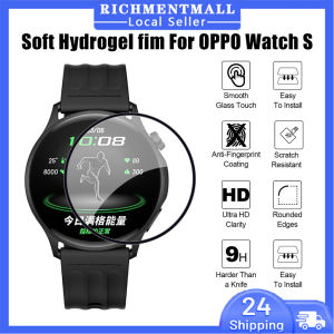 【🔥SG 】RICHMENTMALL Hydrogel Fim For OPPO Watch S Soft TPU Film For OPPO Watch S Full Coverage Soft Watch Film For OPPO WatchS 49mm