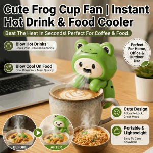 Portable Baby Food Cooling Fan Coffee Chiller Clip-On Baby Food Cooler For Office Home USB Rechargeable
