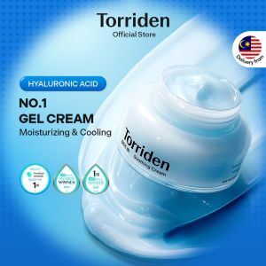 Torriden DIVE IN Low Molecular Hyaluronic Acid Soothing Gel Cream Cooling Moisturizing Facial Cream Deep Hydration Calm Hot & Dry Skin Lightweight Non-sticky 100ml