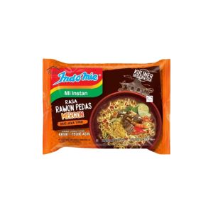 Indomie Rawon Pedas Mercon Kuah Kuliner Indonesia