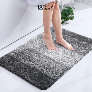 Bosca Living - Bathroom Mat Gradation Series / Keset Kamar Tidur Kamar Mandi Ruang Tamu Dapur / Alas Kaki Bulu Tebal Estetik Ukuran 40 x 60 cm / Keset Kaki Anti Slip / Bath Rug / Keset Kaki Handuk / Karpet Kamar Mandi Indoor