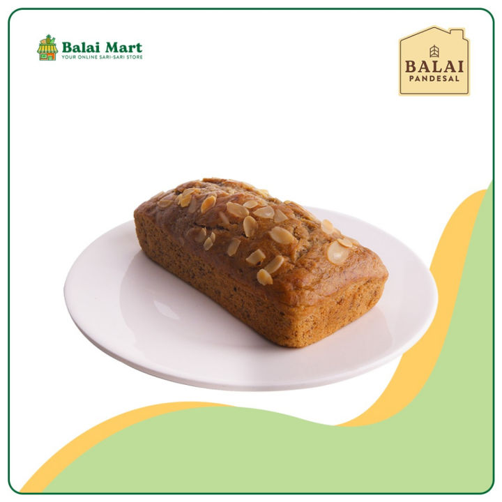 Balai Pandesal Almond Banana Loaf Loaf [Bakery, Fresh Bread] | Lazada PH