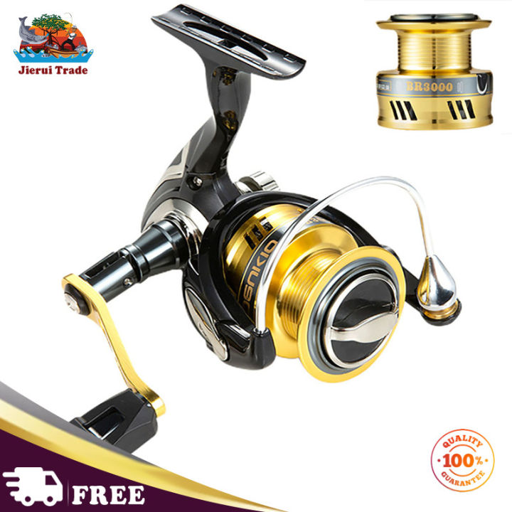 Spinning Reel Gear Ratio 7.1:1 Max Drag 8kg Full Metal Long-casting Fishing  Reel Fishing Tackle Accessories