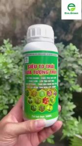 Phân bón Siêu to trái 500ml sửa tượng trái giúp trái lớn nhanh chín đều mọng nước chống cong vẹo quả nứt quả