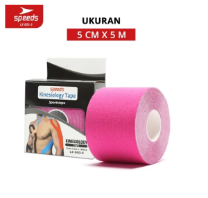 SPEEDS Kanesio Tape / Tapping / Kinesiology Tape 2.5cm x 5m Sport Therapy Tapping Plester Otot 003-1
