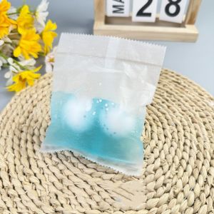 BABYBANG 6 Balls Crispy Handmade Ball Handmade Crunch Sound Sensory Dumpling Squishy Creative Pinch Fidget Squeeze Bag Kids Adults