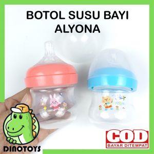 ALYONA BOTOL SUSU BAYI 90ml/3oz BERBAHAN TEBAL DAN FOOD GRADE