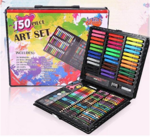 Pensil Warna Crayon / Pensil Krayon / ART SET  Isi 150Pcs  Untuk Menggambar Dan Mewarnai Melatih Kejelian Anak Dalam Memberi Warnai Dalam Gambar Bisa Membedakan Macam Warna Kesenian Prakarya Seni Melukis Lukisan Pencil Crayons Berkualitas Shopping  Malang