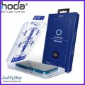 Kính cường lực Hoda Sapphire nguyên khối kèm khung trợ dán cho Smart IPhone 15 Pro Max , 15 Pro , 14 Promax / 14 Pro đứng đầu thế giới. 