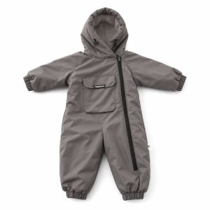 FOUNDTWO Windproof Kids Snow Suit Thick Fleece Lined Waterproof Winter Jumpsuit Must-have for children Warm All-In-One Snow Suit Cold Weather