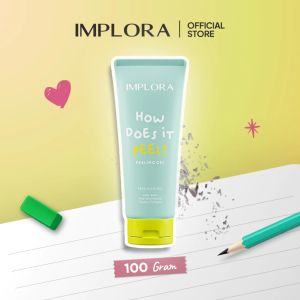 Implora How Does It Peel 100 Gram Peeling Gel - Perawatan Kulit Wajah dan Tubuh Mengangkat Sel Kulit Mati AHA BHA Aloe Vera