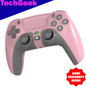 TG P08 Wireless Gaming Controller Type-C Input with Motor & Turbo Vibration for PS 3 PS 4 Android/IOS Switch and PC