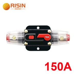 12V DC 20A 150A AMP Car Audio Video Solar Energy Inline Power Protection Circuit Breaker Fuse Holder Insurance Switch Safety