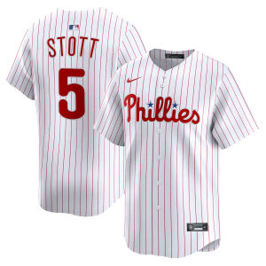 In-stock childrens clothing MLB embroidered baseball jersey Philadelphia team 3 # 5 # 12 # Striped white jersey wholesale in Europe and America