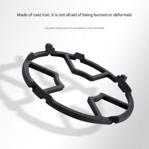 (COD) 1PCS Gas Stove Anti-slip Rack Cast Iron Milk Stove Rack Gas Stove Universal Bracket Accessories Supports 5-Claw and 4-Claw Gas Stove Large Anti-slip Rack
