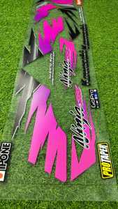 Striping Lis Sticker Bening Transfaran Ninja Ss Bahan Polet