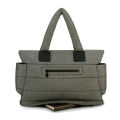 CiPU กระเป๋าผ้าอ้อม รุ่น สะพายข้าง AIRY Tote L สี England Grey. 