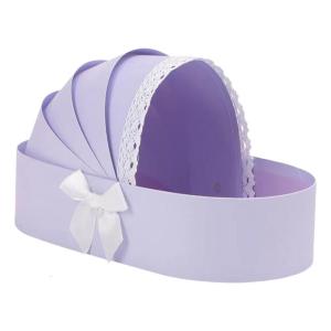 Cradle Shape Celebration Box For Flower Arrangements Wedding Gifts Wrapping Reusable Contatiner Flower Basket