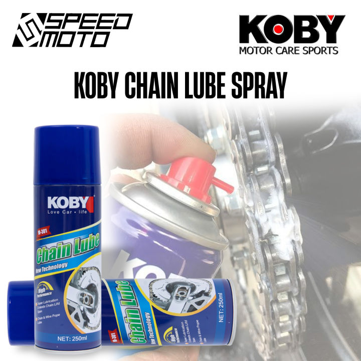 KOBY CHAIN LUBE STANDARD 250ML UNIVERSAL Lazada PH
