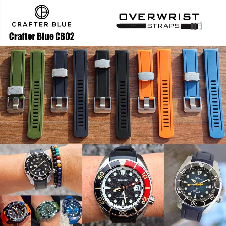 crafter blue cb02 for seiko sumo overwrist Lazada .th