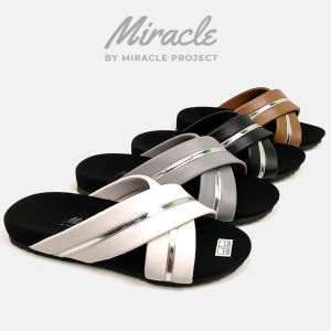 Miracle By Miracle Project - MBMP - Lyli Series 02 - Birken Style Sandal Wanita Selop Slip On