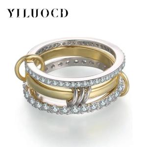 3pcs New Alloys Stacking Engagement Rings for Women Micro Paved 5A CZ Cubic Zirconia Ring Set Stackable Full Finger Jewelry