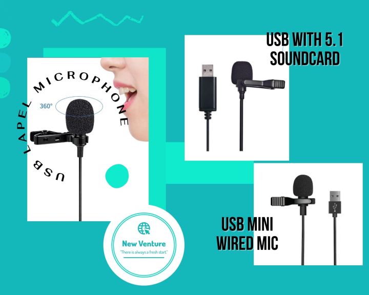 New%20Venture%20USB%20Lapel%20Microphone%20with%20Collar%20Clip%20and%20Custom%20Noise%20Reduction%20for%20Laptop%20Computer%20-%20Image%202