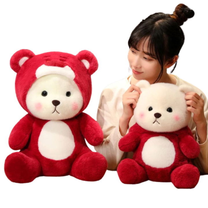 Boneka Beruang Hoodie Lotso Toy Story Plush Mainan Anak Import