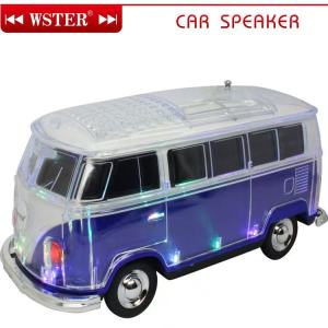 WS-267 ลำโพงไร้สายบลูทูธรถบ้าน LED ไร้สาย USB ซับวูฟเฟอร์วิทยุ FM การ์ด SD ลำโพงแบบพกพากลางแจ้ง