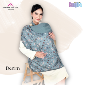 Mom’s Baby On The Go Blanket woody Series – Selimut Multifungsi Stylish untuk Ibu & Bayi